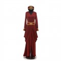 Türk Kırmızısı Şalvar Kesim Abiye Elbise